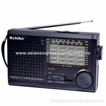AM/FM Radio with Elegant Feature Comfortable Feeling and Convenient Operating
